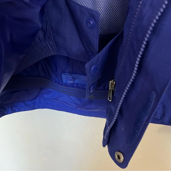 EUC The North Face Hyvent Marine Blue Women's Raincoat Size Small - Picture 5 of 9